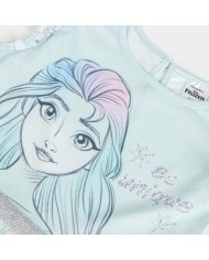 Vestito Frozen Turchese Bambina Vestito Frozen Turchese Bambina