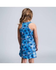 Vestito Stitch Azzurro Bambina