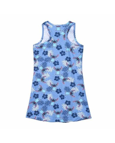 Vestito Stitch Azzurro Bambina Vestito Stitch Azzurro Bambina