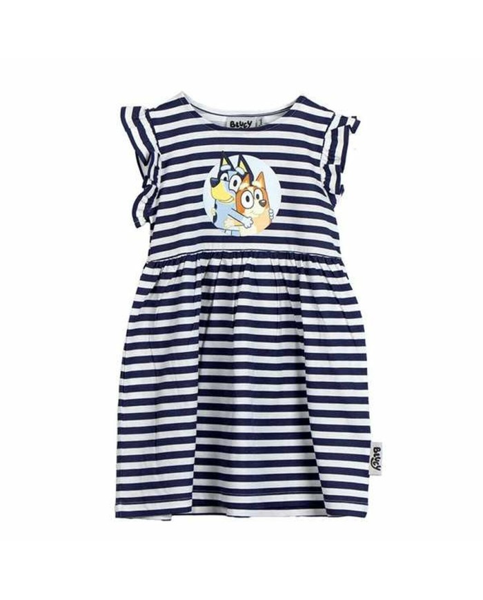 Vestito Bluey Blu scuro Bambina Vestito Bluey Blu scuro Bambina