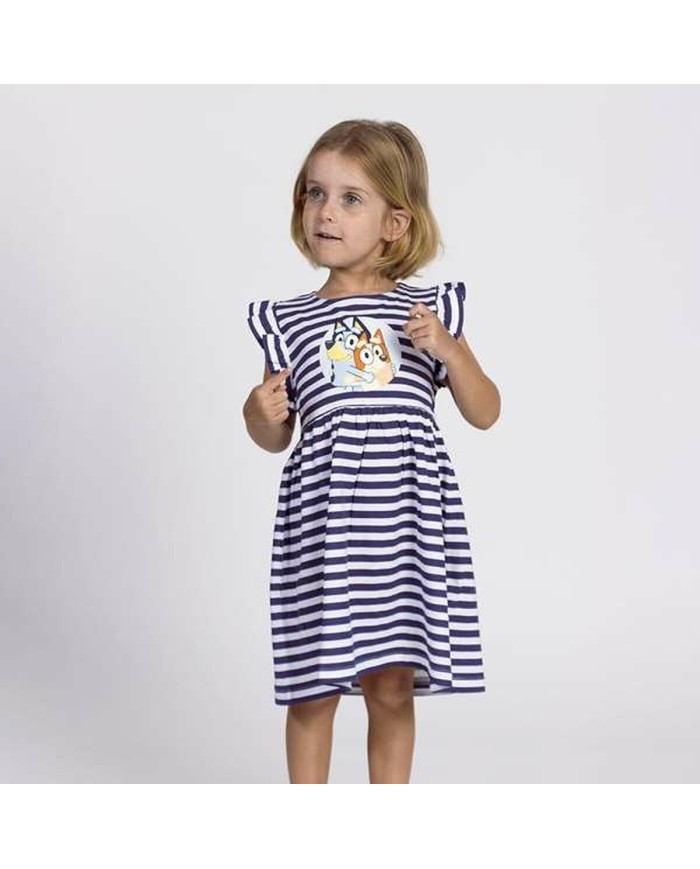 Vestito Bluey Blu scuro Bambina Vestito Bluey Blu scuro Bambina