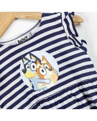 Vestito Bluey Blu scuro Bambina Vestito Bluey Blu scuro Bambina
