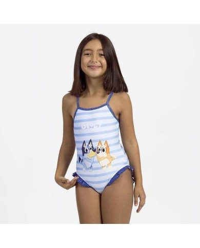 Costume da Bagno Bambina Bluey Azzurro Chiaro