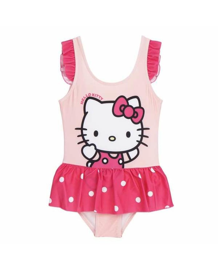 Costume da Bagno Bambina Hello Kitty Rosa chiaro Costume da Bagno Bambina Hello Kitty Rosa chiaro