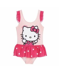 Costume da Bagno Bambina Hello Kitty Rosa chiaro Costume da Bagno Bambina Hello Kitty Rosa chiaro
