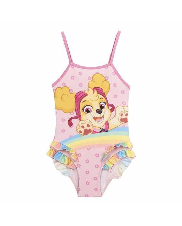 Costume da Bagno Bambina The Paw Patrol Rosa chiaro