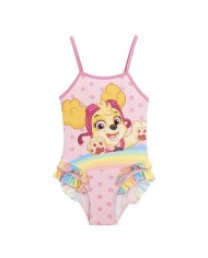Costume da Bagno Bambina The Paw Patrol Rosa chiaro
