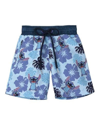 Costume da Bagno Bambino Stitch Azzurro Chiaro