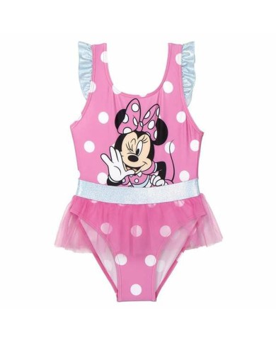 Costume da Bagno Bambina Minnie Mouse Rosa