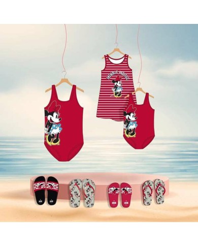 Costume da Bagno Donna Minnie Mouse Rosso