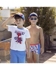 Costume da Bagno Bambino Spider-Man Azzurro Costume da Bagno Bambino Spider-Man Azzurro