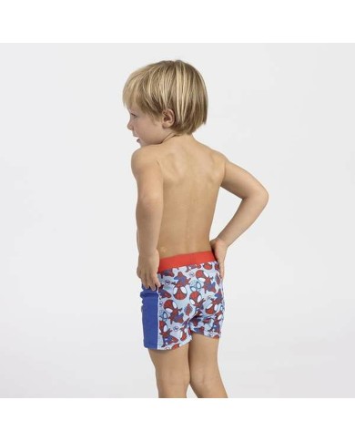 Costume da Bagno Bambino Spider-Man Azzurro