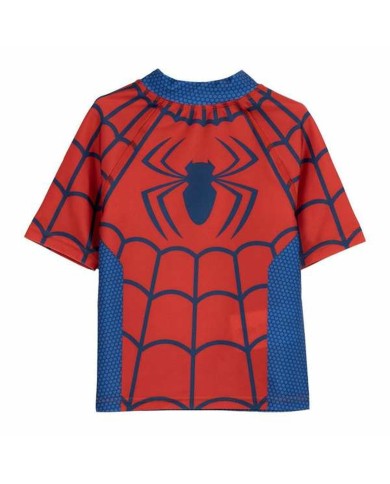 T-shirt da Bagno Spider-Man Rosso