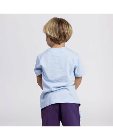 Maglia a Maniche Corte per Bambini Bluey Azzurro Chiaro Maglia a Maniche Corte per Bambini Bluey Azzurro Chiaro
