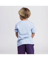 Maglia a Maniche Corte per Bambini Bluey Azzurro Chiaro Maglia a Maniche Corte per Bambini Bluey Azzurro Chiaro