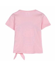 Maglia a Maniche Corte per Bambini Hello Kitty Rosa chiaro