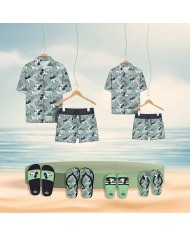 Maglia a Maniche Corte Uomo Mickey Mouse Verde Chiaro Maglia a Maniche Corte Uomo Mickey Mouse Verde Chiaro