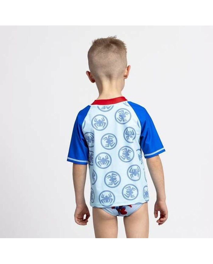T-shirt da Bagno Spider-Man Azzurro
