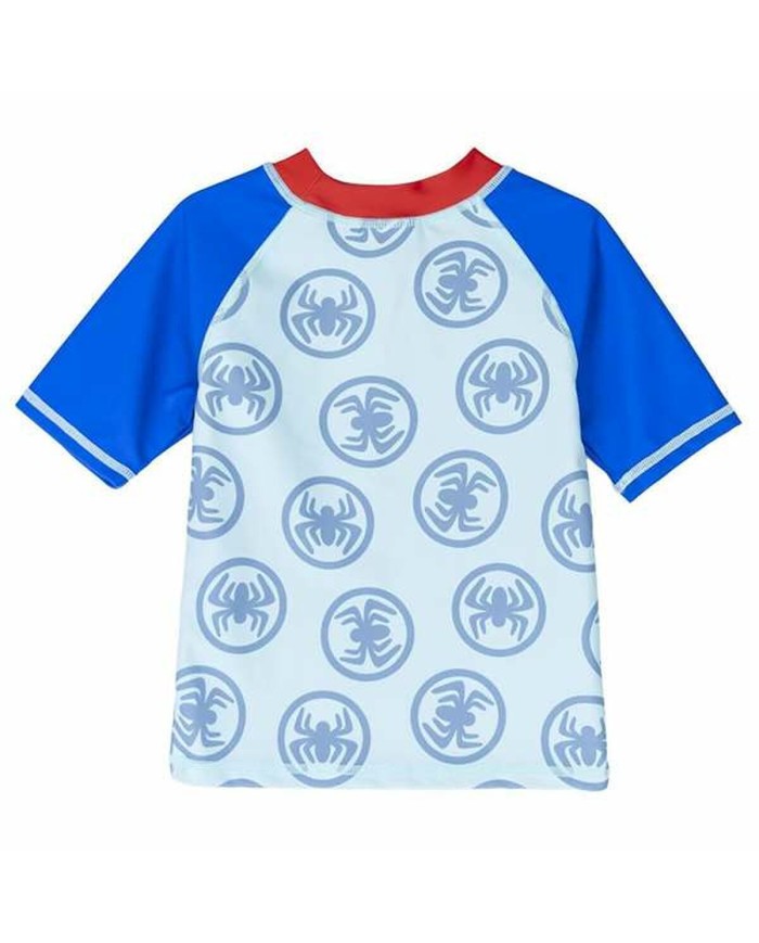 T-shirt da Bagno Spider-Man Azzurro