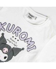 Maglia a Maniche Corte per Bambini Hello Kitty Bianco Maglia a Maniche Corte per Bambini Hello Kitty Bianco