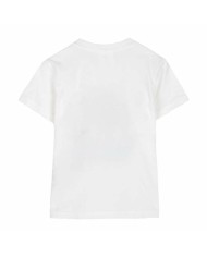 Maglia a Maniche Corte per Bambini The Lion King Bianco