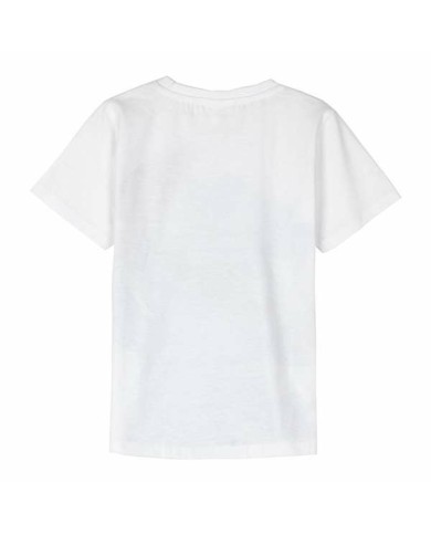 Maglia a Maniche Corte per Bambini Stitch Bianco Maglia a Maniche Corte per Bambini Stitch Bianco