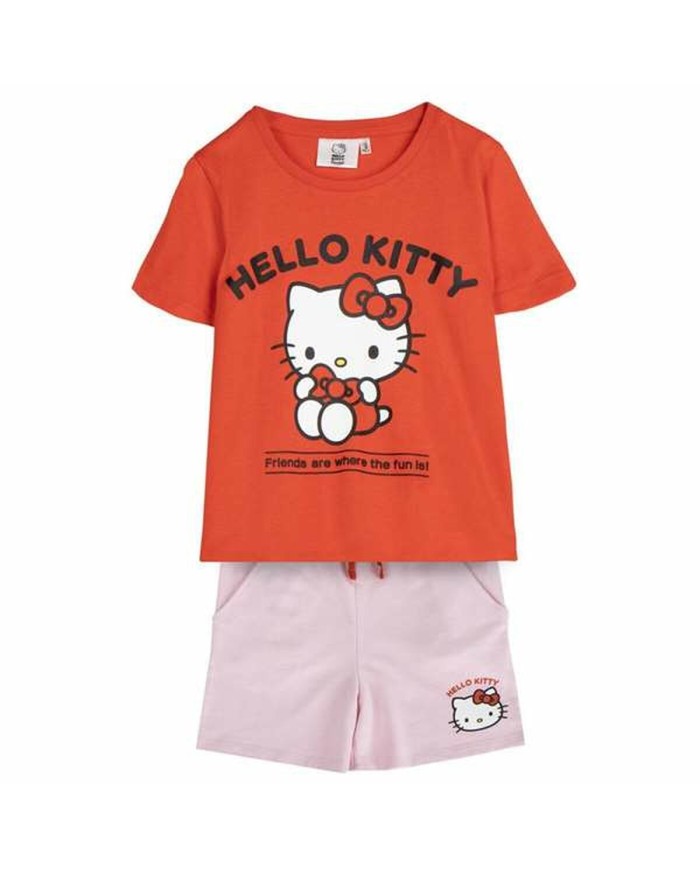 Set di Indumenti Hello Kitty Rosso Set di Indumenti Hello Kitty Rosso