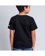 Maglia a Maniche Corte per Bambini The Mandalorian Nero