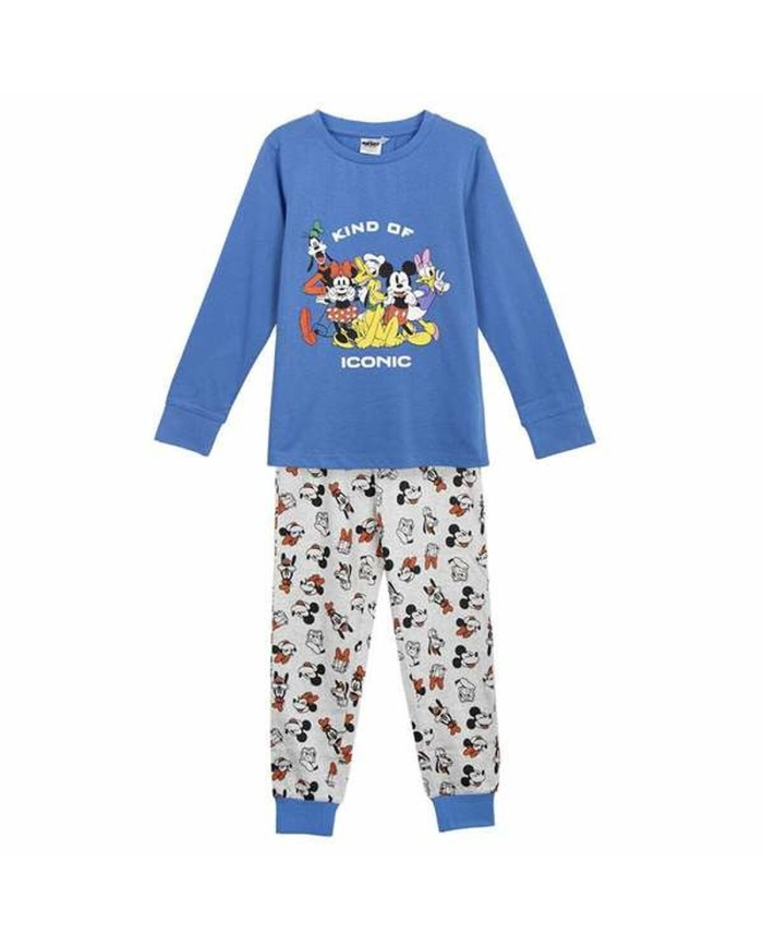 Pigiama Per bambini Mickey Mouse Azzurro Pigiama Per bambini Mickey Mouse Azzurro
