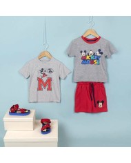 Set di Indumenti Mickey Mouse Grigio