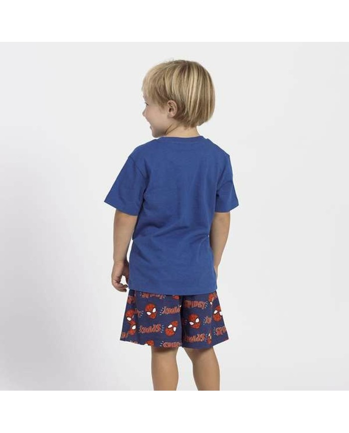 Pigiama Per bambini Spider-Man Azzurro Pigiama Per bambini Spider-Man Azzurro