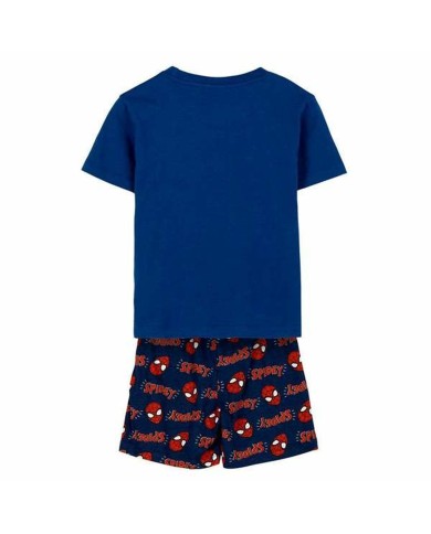 Pigiama Per bambini Spider-Man Azzurro Pigiama Per bambini Spider-Man Azzurro