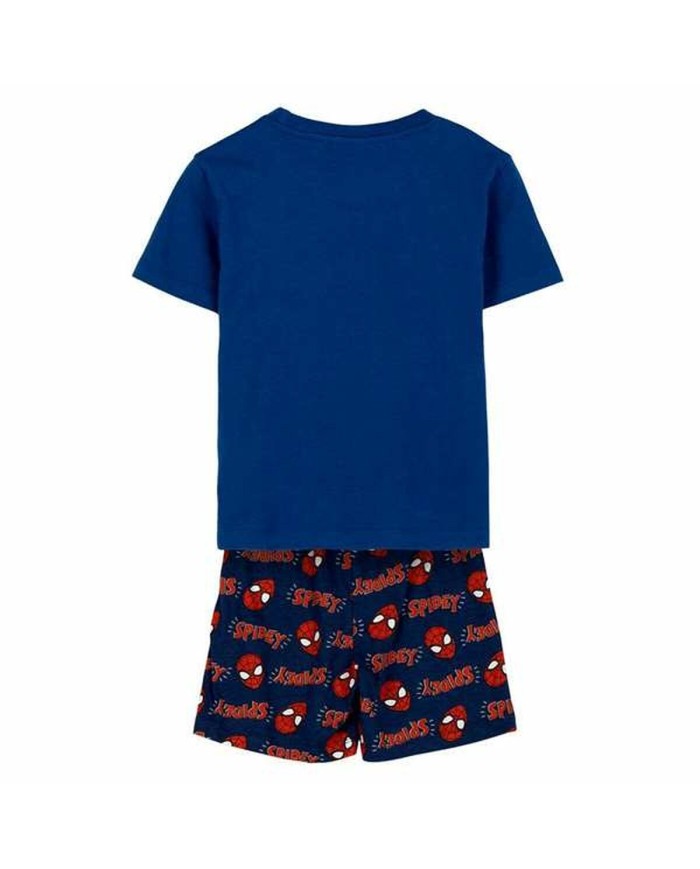 Pigiama Per bambini Spider-Man Azzurro Pigiama Per bambini Spider-Man Azzurro