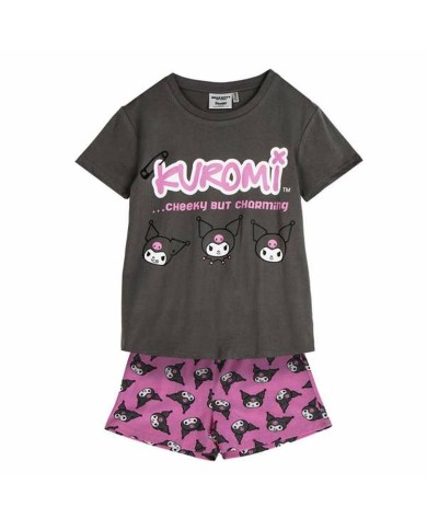 Pigiama Per bambini Hello Kitty Grigio scuro Pigiama Per bambini Hello Kitty Grigio scuro