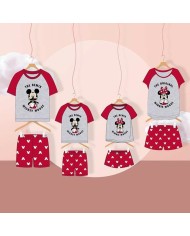 Pigiama Minnie Mouse Rosso