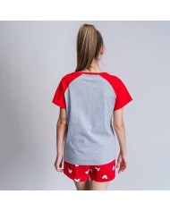 Pigiama Minnie Mouse Rosso