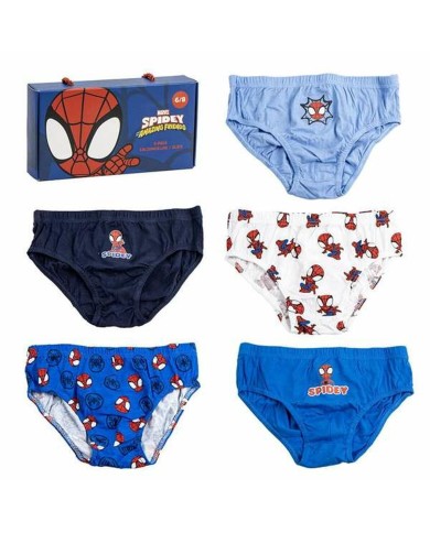 Pacco di Slip da Uomo Spider-Man Multicolore Pacco di Slip da Uomo Spider-Man Multicolore