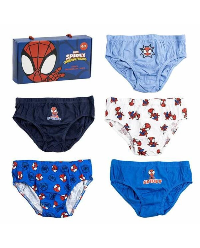 Pacco di Slip da Uomo Spider-Man Multicolore