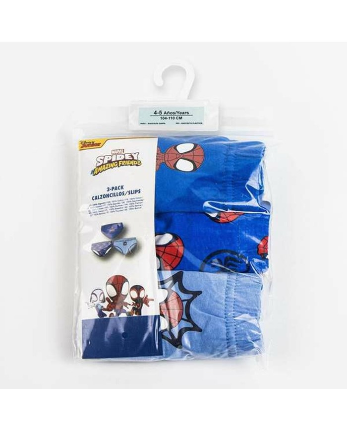 Pacco di Slip da Uomo Spider-Man Multicolore