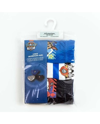 Pacco di Slip da Uomo The Paw Patrol Multicolore Pacco di Slip da Uomo The Paw Patrol Multicolore