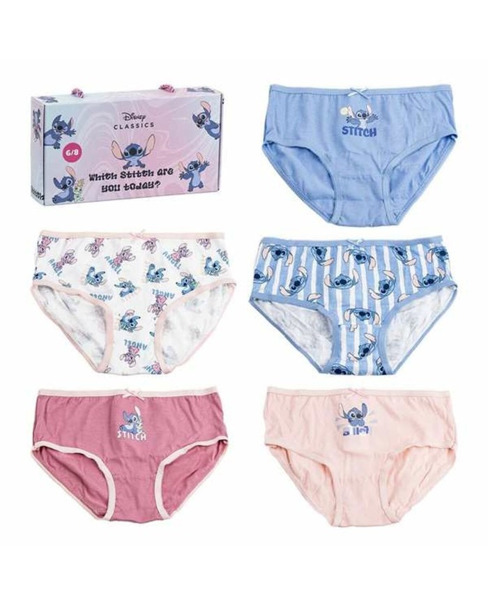 Confezione di Slip da Bambina Stitch Multicolore