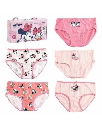 Confezione di Slip da Bambina Minnie Mouse Multicolore Confezione di Slip da Bambina Minnie Mouse Multicolore