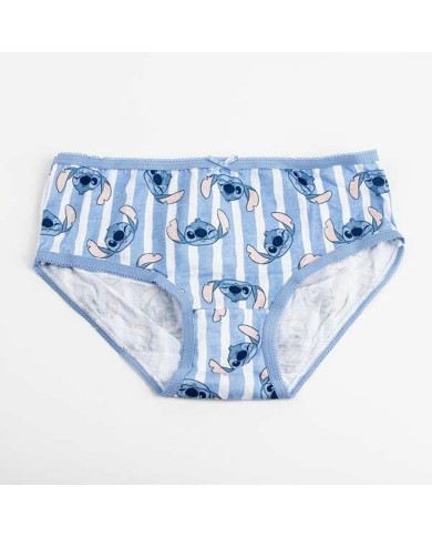 Confezione di Slip da Bambina Stitch Multicolore Confezione di Slip da Bambina Stitch Multicolore