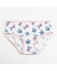 Confezione di Slip da Bambina Stitch Multicolore
