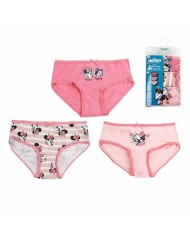 Confezione di Slip da Bambina Minnie Mouse Multicolore Confezione di Slip da Bambina Minnie Mouse Multicolore