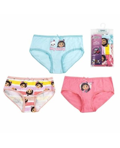 Confezione di Slip da Bambina Gabby's Dollhouse Multicolore Confezione di Slip da Bambina Gabby's Dollhouse Multicolore