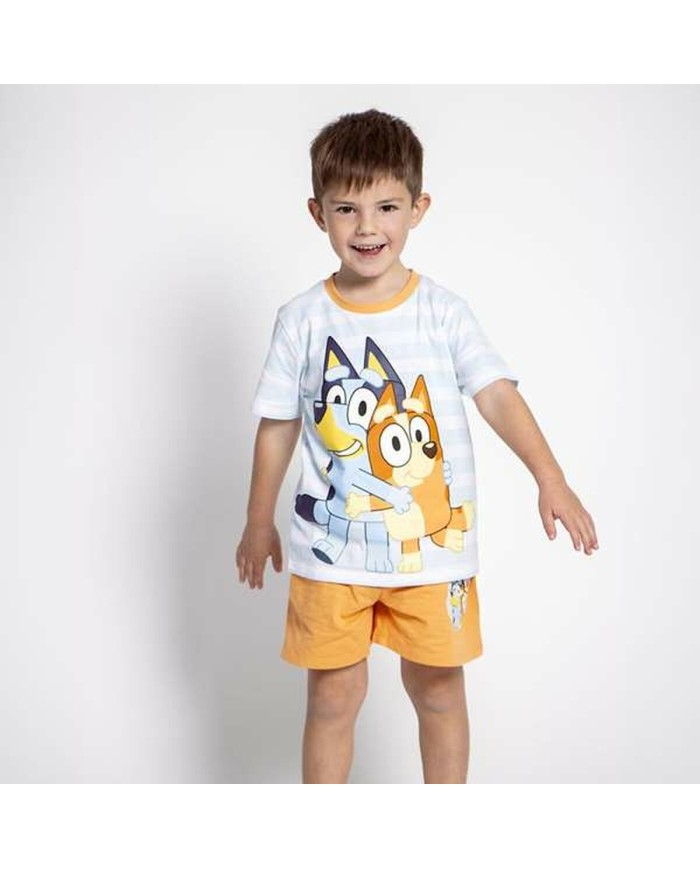 Pigiama Per bambini Bluey Azzurro Chiaro (24 Mesi)