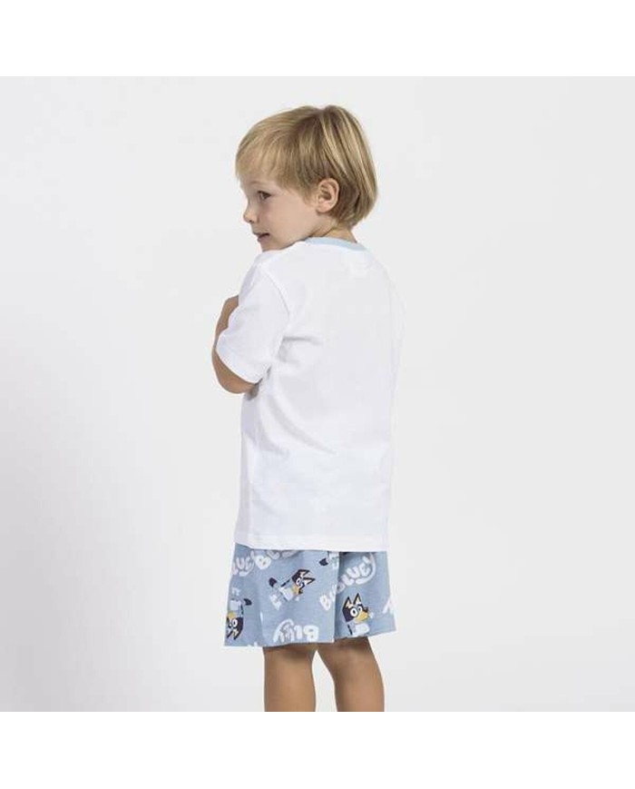 Pigiama Per bambini Bluey Bianco (6 Anni)