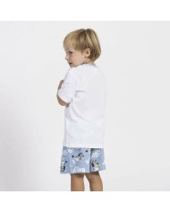 Pigiama Per bambini Bluey Bianco (6 Anni)