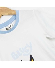 Pigiama Per bambini Bluey Bianco (6 Anni)